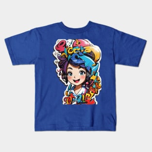 happy smile Kids T-Shirt